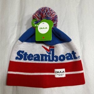 Bula Stamboat One Size Beanie Red White Blue Made in Canada